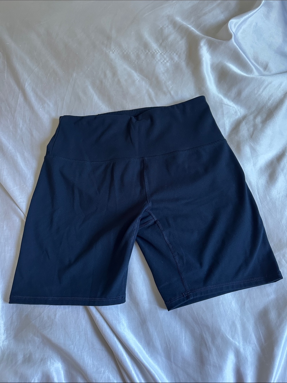 High-Waist Black Women’s Bike Shorts